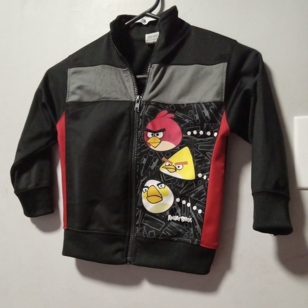 Angry Birds light jacket. Size 4T